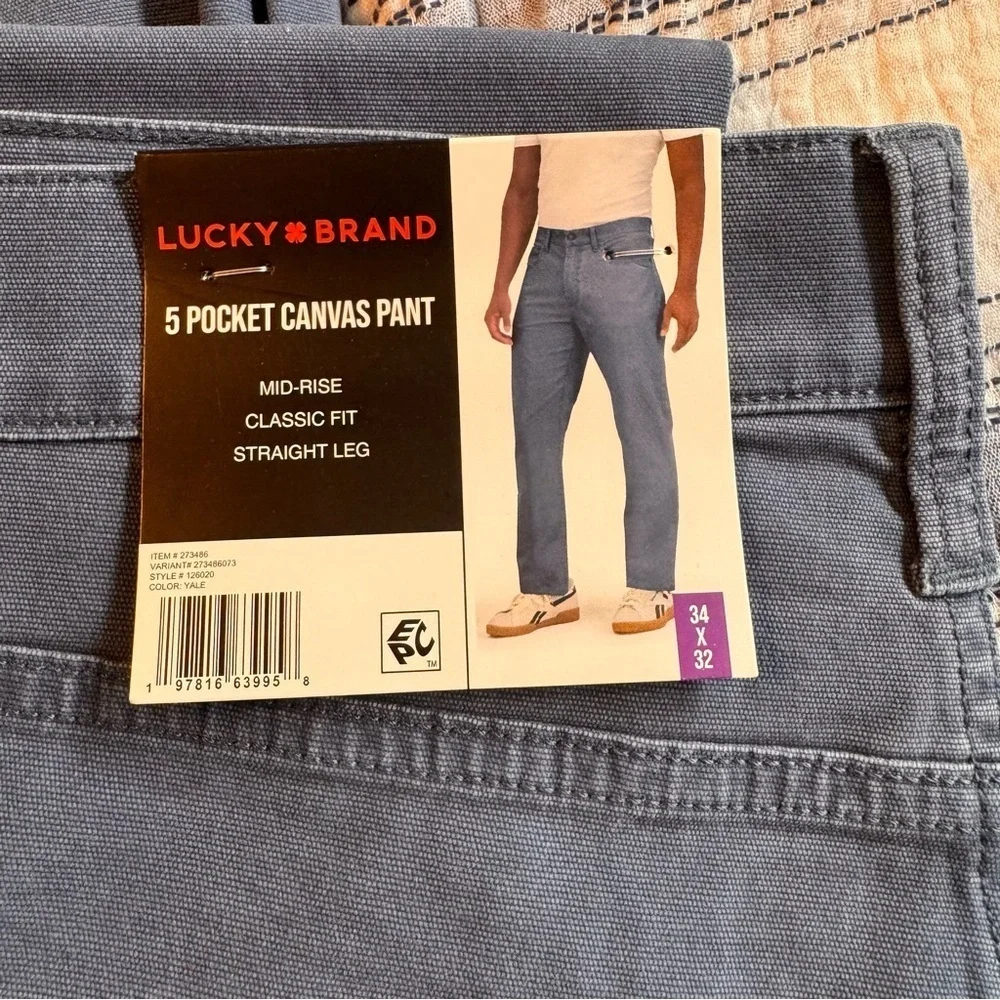 Lucky Brand Straight Fit‎ 5 Pocket pant 30” inseam
